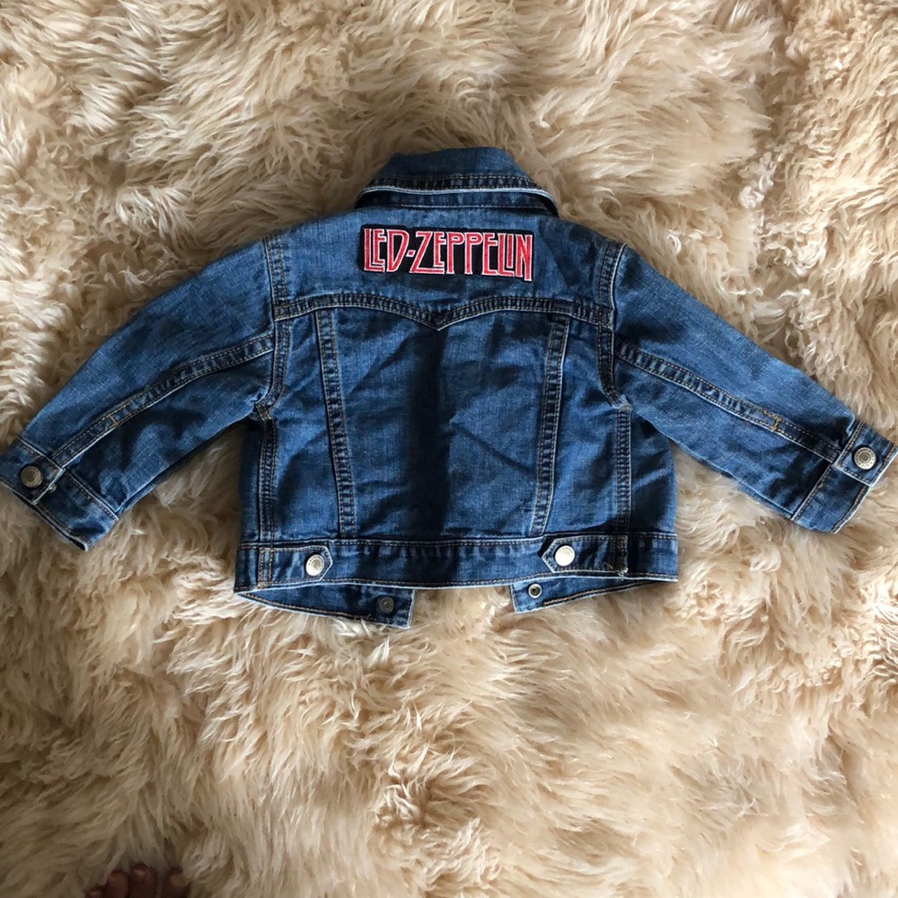 Zeppelin Baby denim jean jacket